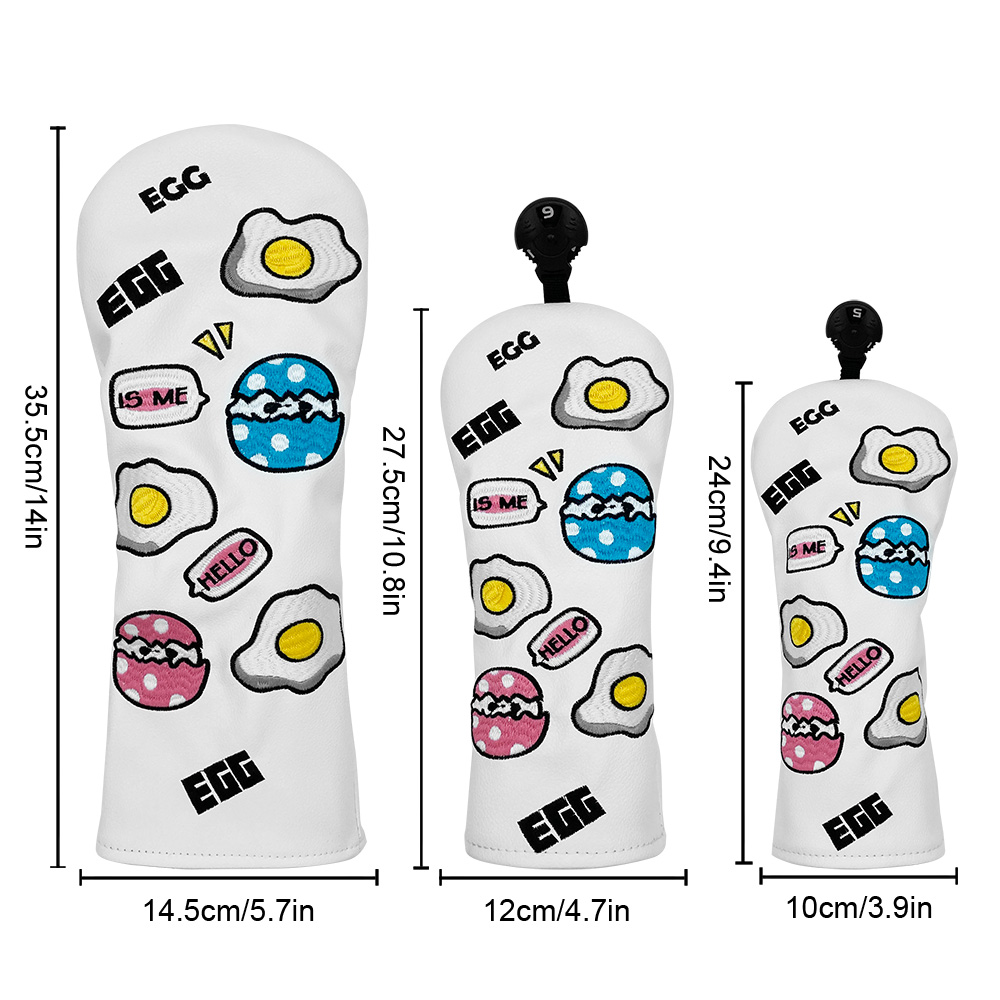Cute Pattern Embroidery Golf C - Golf Driver recension och pris