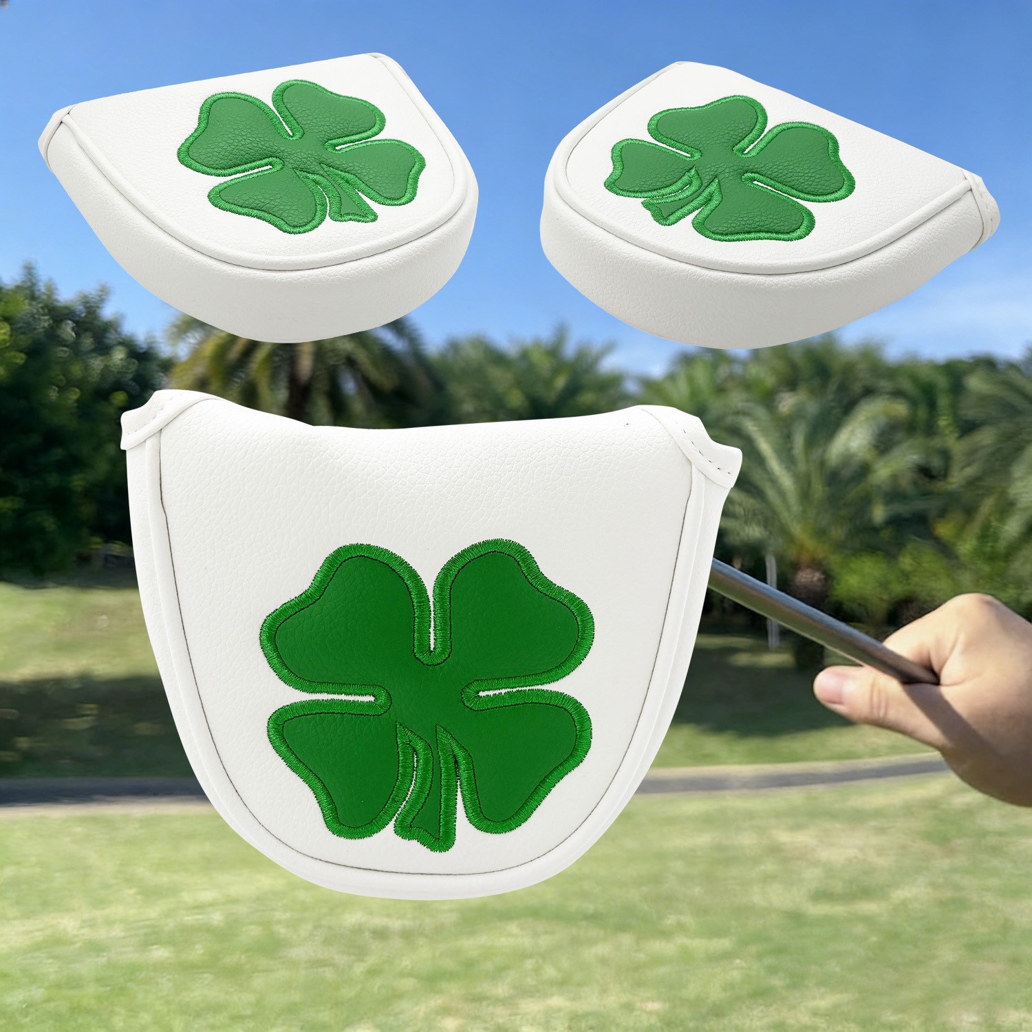 1pc Putter Head Cover, 'Clover - Golf Putter recension och pris