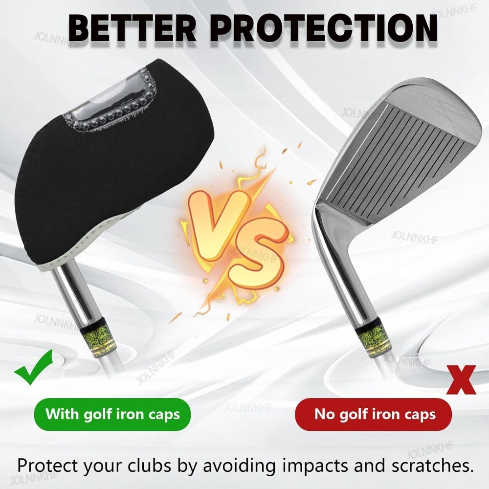 Clear Visible Head Covers 10Pc - Golf Putter recension och pris