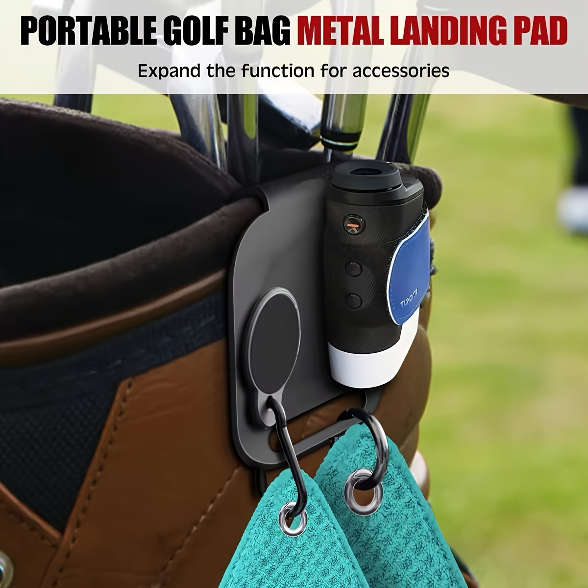 Magnetic Golf Bag Landing Pad（ - Golf Rangefinder recension och pris