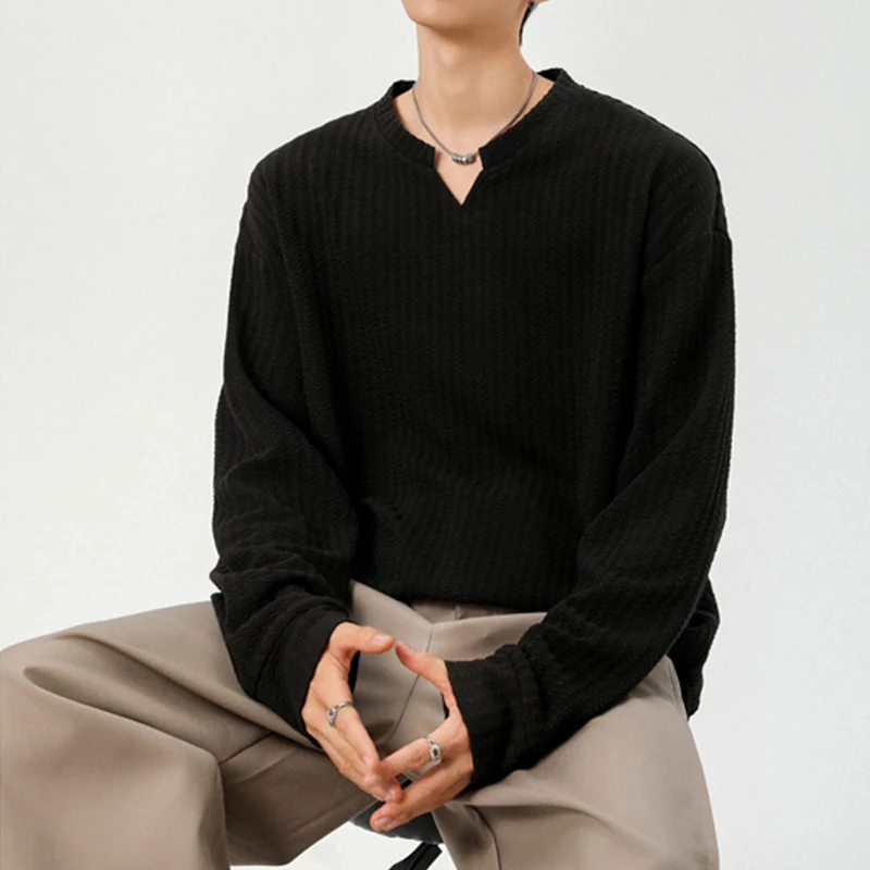 Autumn Male V Notch Neck Long  - Golf Tees recension och pris