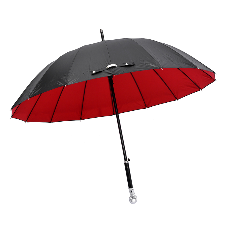 Silver Skull  Umbrella  Luxury - Golf Umbrella Large recension och pris