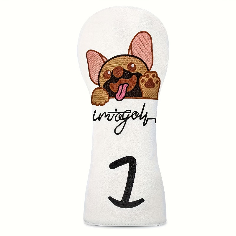 1pc Puppy Golf Club Cover - Cu - Golf Clubs recension och pris