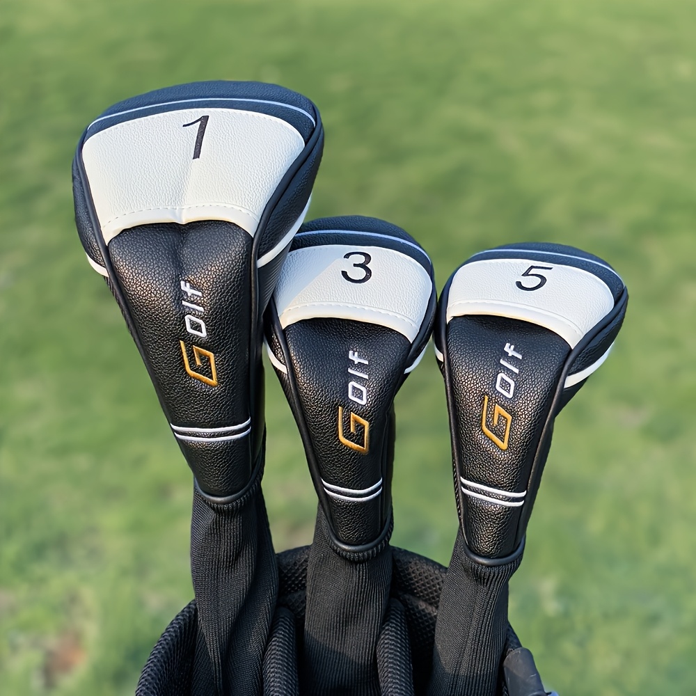 1pc/3pcs Golf Headcovers - Dri - Golf Driver recension och pris
