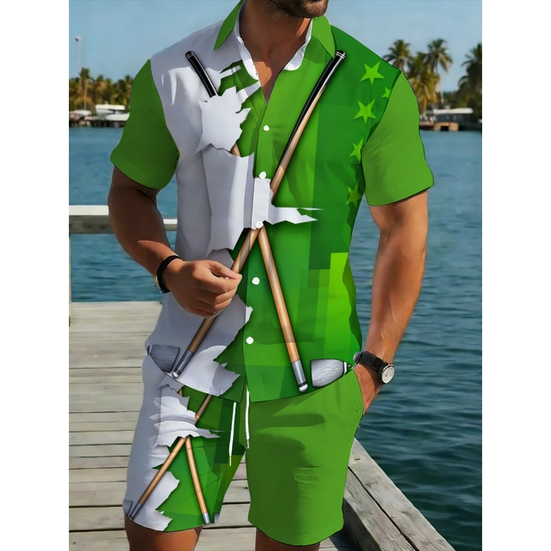 Men's Lightweight Casual Green - Golf Clubs recension och pris