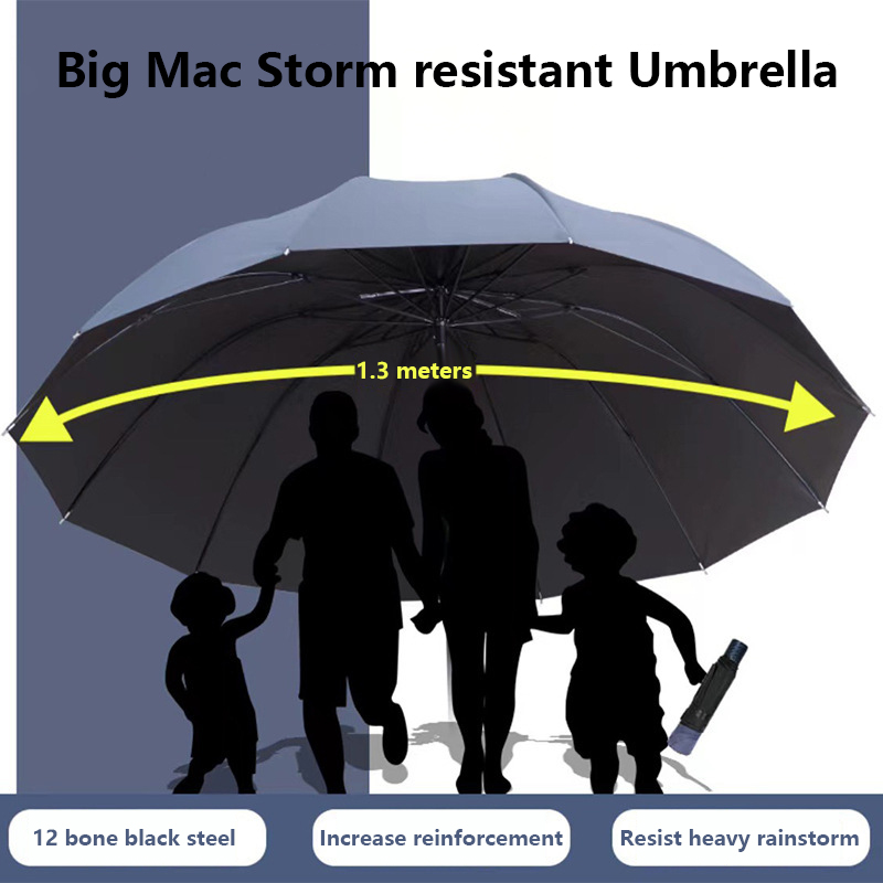 New Extra-large Folding Umbrel - Golf Umbrella Large recension och pris