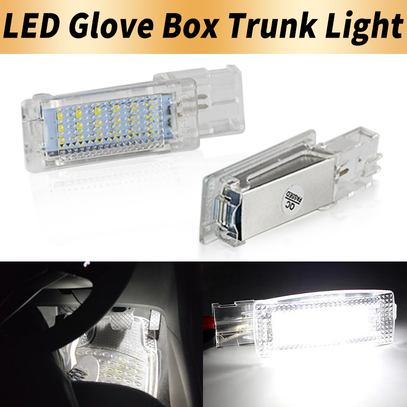 2PCS LED Glove Box Trunk Light - Golf Gloves recension och pris